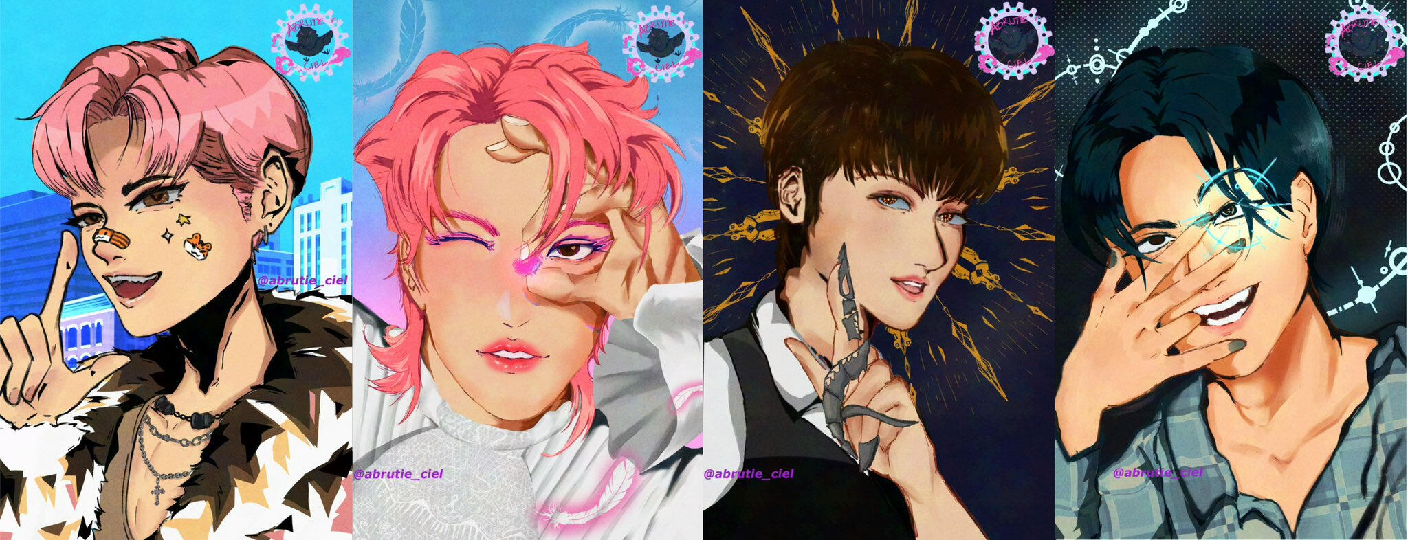 Ateez - L.O.V.E - Portraits